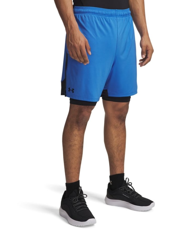 Спортивные шорты Tech Vent 2In1 Shorts синего цвета Under Armour
Спортивные шорты Tech Vent 2In1 Shorts синего цвета Under Armour