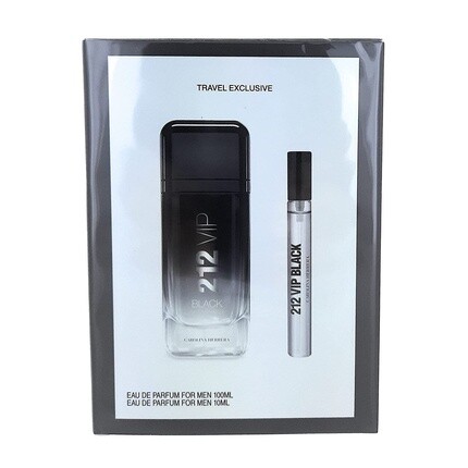212 Vip Black Travel Set For Men Парфюмированная вода-спрей, Carolina Herrera
212 Vip Black Travel Set For Men Парфюмированная вода-спрей, Carolina Herrera