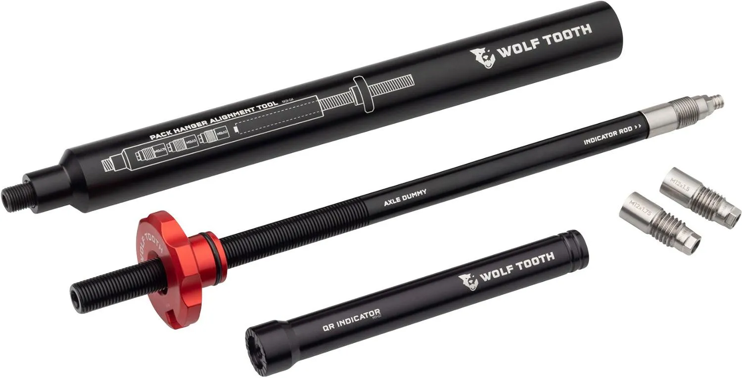 Наборный инструмент для центровки вешалки под сквозную ось 12 мм и быстросъемный механизм 5 мм Wolf Tooth Components, Black
Наборный инструмент для центровки вешалки под сквозную ось 12 мм и быстросъемный механизм 5 мм Wolf Tooth Components, Black
