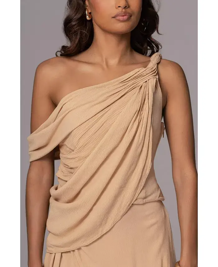 Женский топ Diosa Drape JLUXLABEL, коричневый/бежевый
Женский топ Diosa Drape JLUXLABEL, коричневый/бежевый