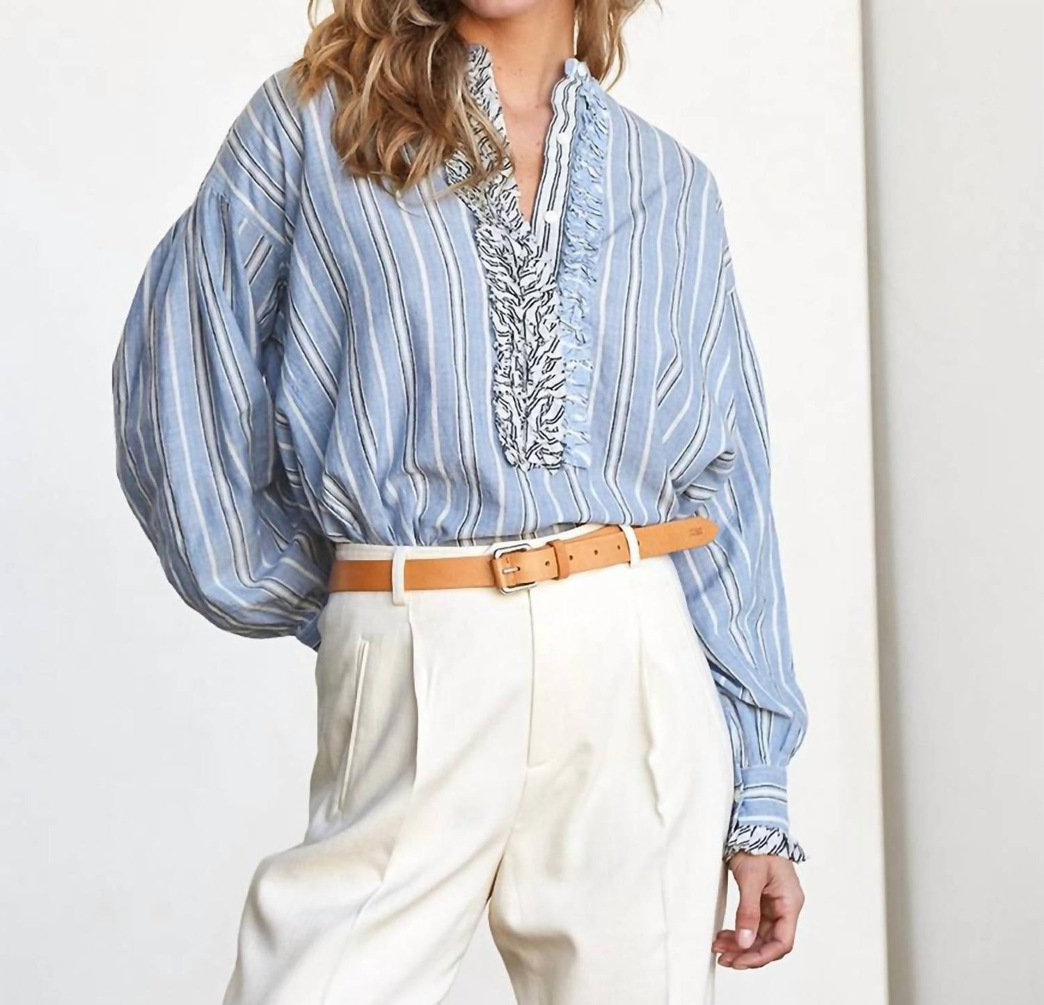 Рубашка Maggi в комбинированные полосы Laurence Bras, цвет combo stripes
Рубашка Maggi в комбинированные полосы Laurence Bras, цвет combo stripes