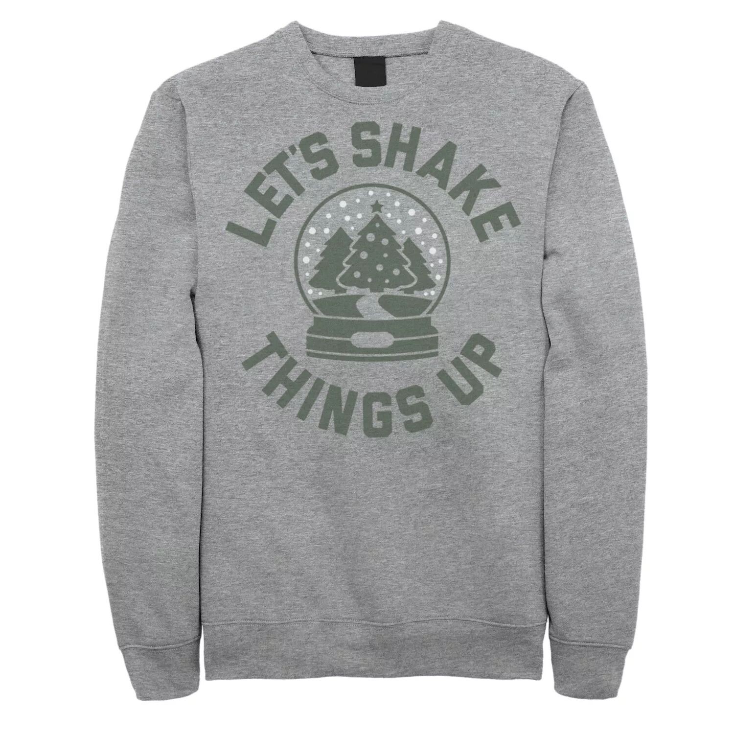 Мужской флисовый свитшот с круглым вырезом Let's Shake Things Up Snow Globe Licensed Character
Мужской флисовый свитшот с круглым вырезом Let's Shake Things Up Snow Globe Licensed Character
