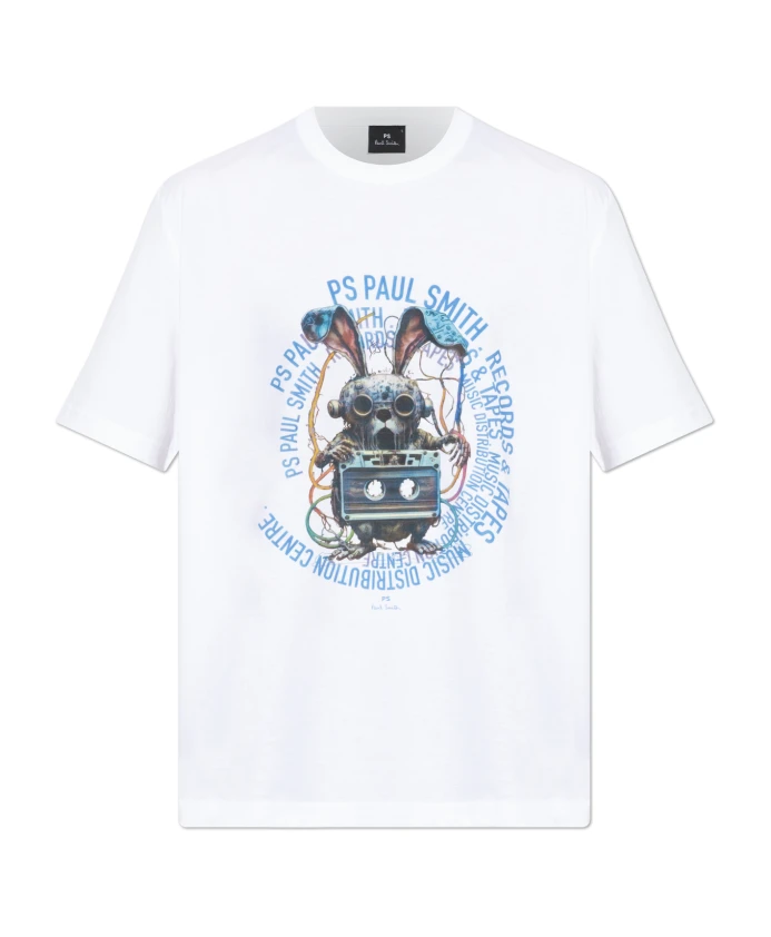 Футболка с ярким принтом Ps By Paul Smith, белый
Футболка с ярким принтом Ps By Paul Smith, белый