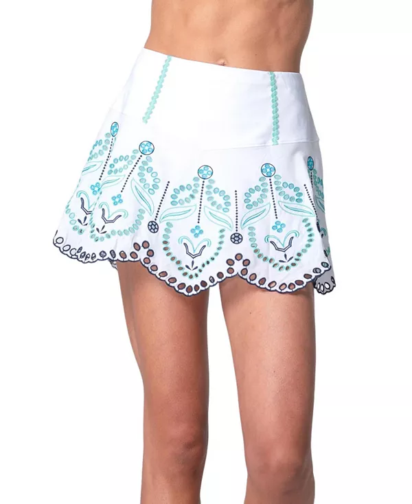 Юбка с люверсами Lucky In Love, белый
Юбка с люверсами Lucky In Love, белый