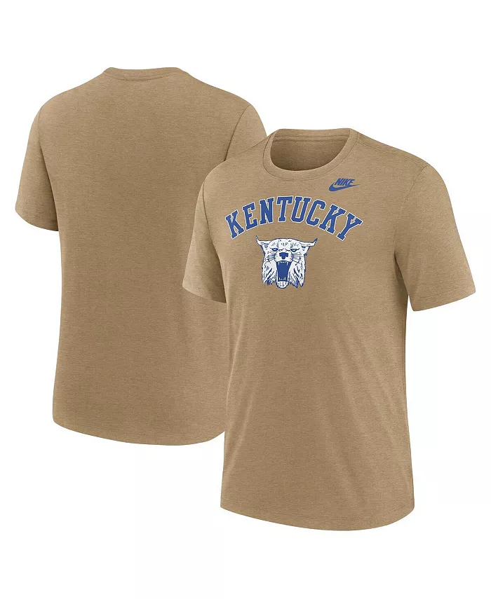 Мужская футболка Heather Light Brown Kentucky Wildcats Legacy Arch Tri-Blend Nike
Мужская футболка Heather Light Brown Kentucky Wildcats Legacy Arch Tri-Blend Nike