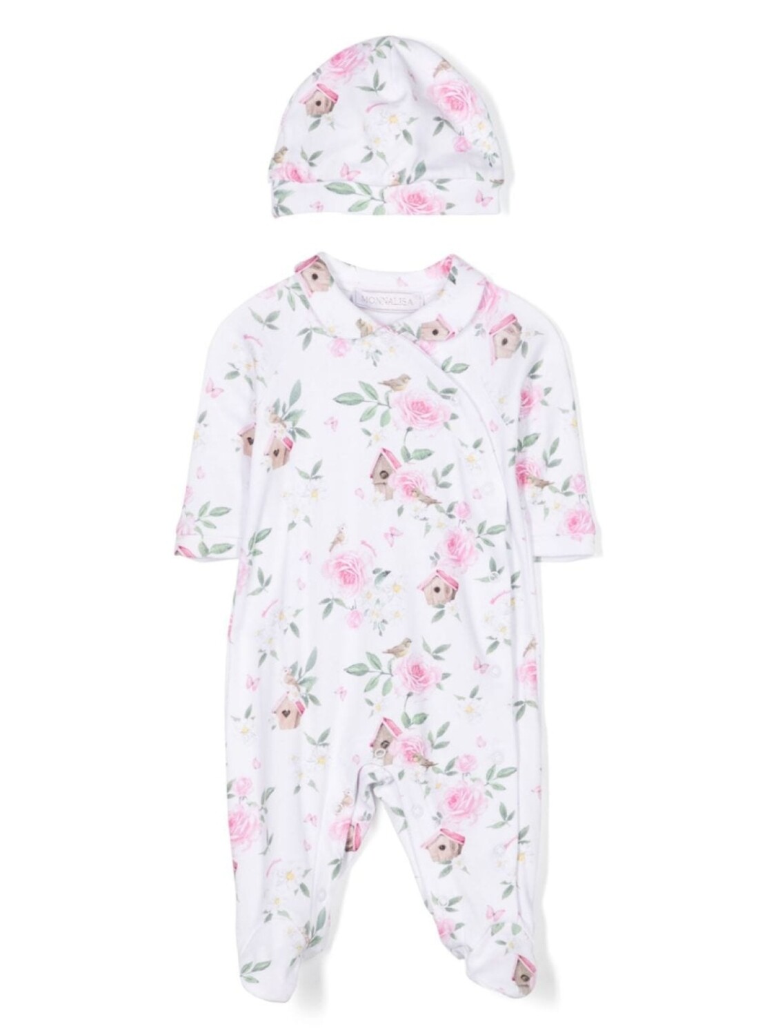 Monnalisa комплект для новорожденного с цветочным принтом, белый
Monnalisa комплект для новорожденного с цветочным принтом, белый