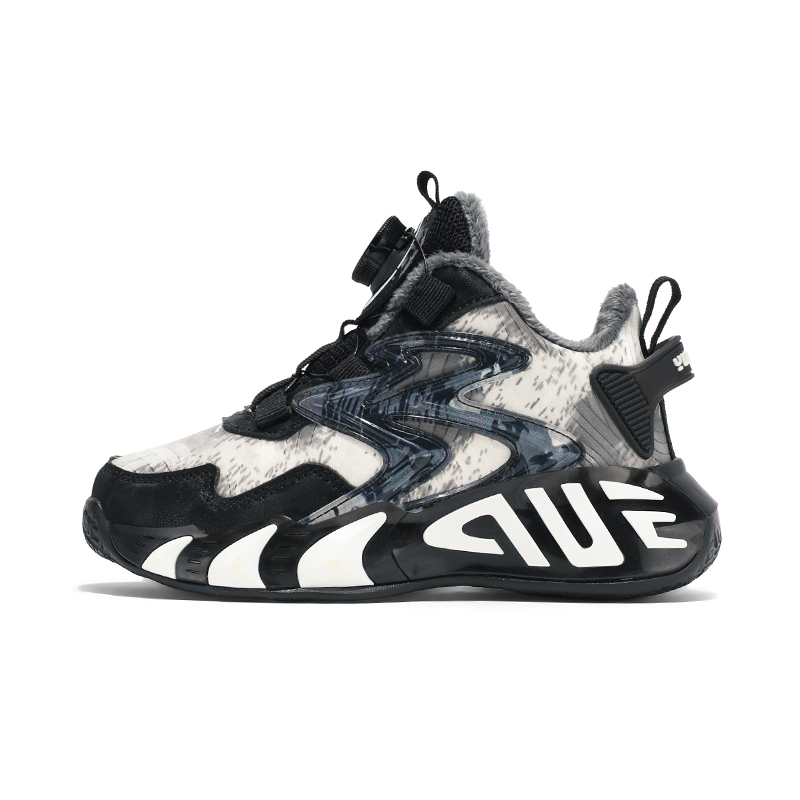 Нескользящие, анти-кик, легкие, амортизирующие, термостойкие, среднего размера, детские баскетбольные кроссовки CAMKIDS, черный/белый
Нескользящие, анти-кик, легкие, амортизирующие, термостойкие, среднего размера, детские баскетбольные кроссовки CAMKIDS, черный/белый