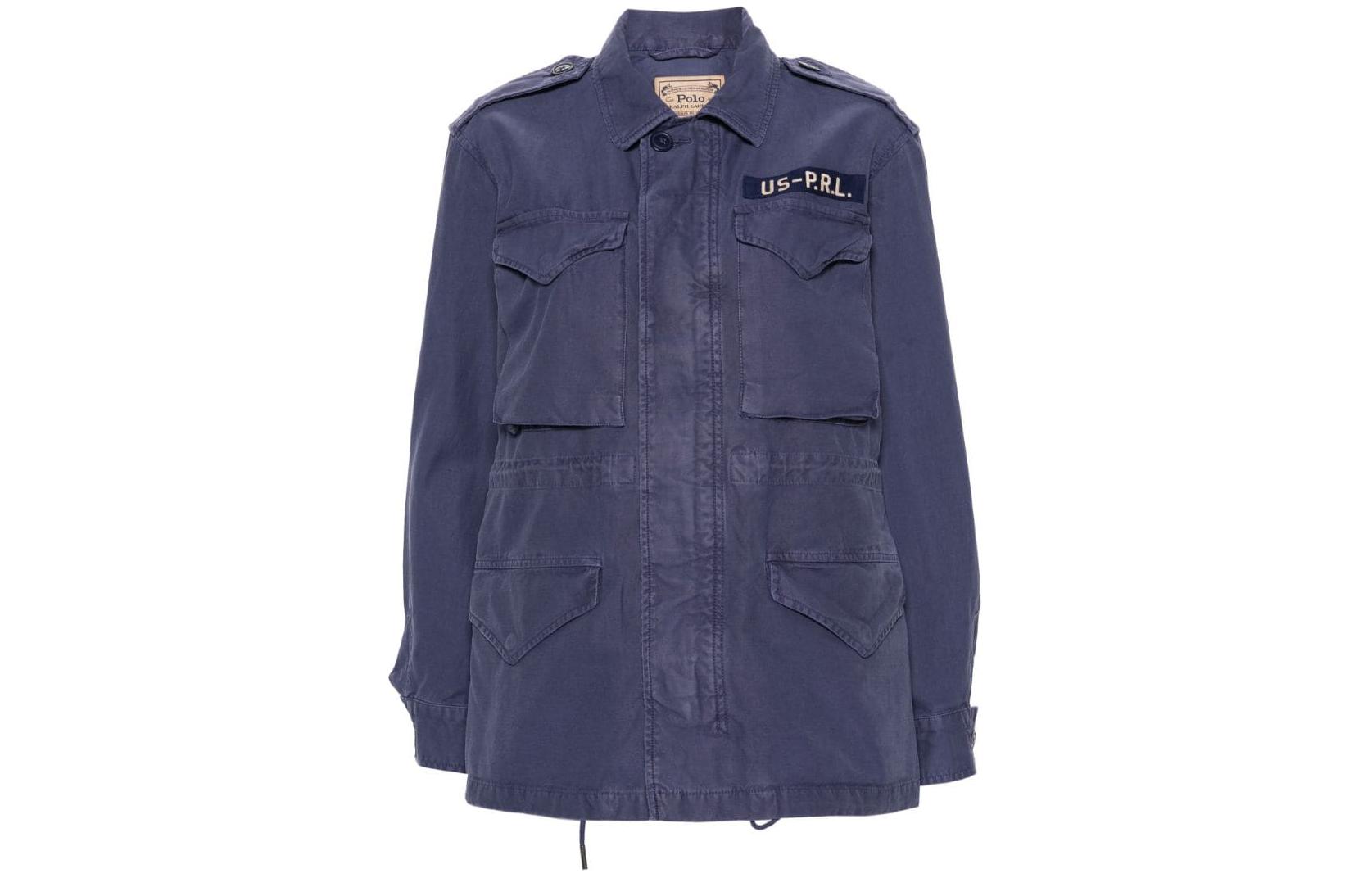 Polo Ralph Lauren Хлопковая саржа военная куртка, Cornflower Blue
Polo Ralph Lauren Хлопковая саржа военная куртка, Cornflower Blue