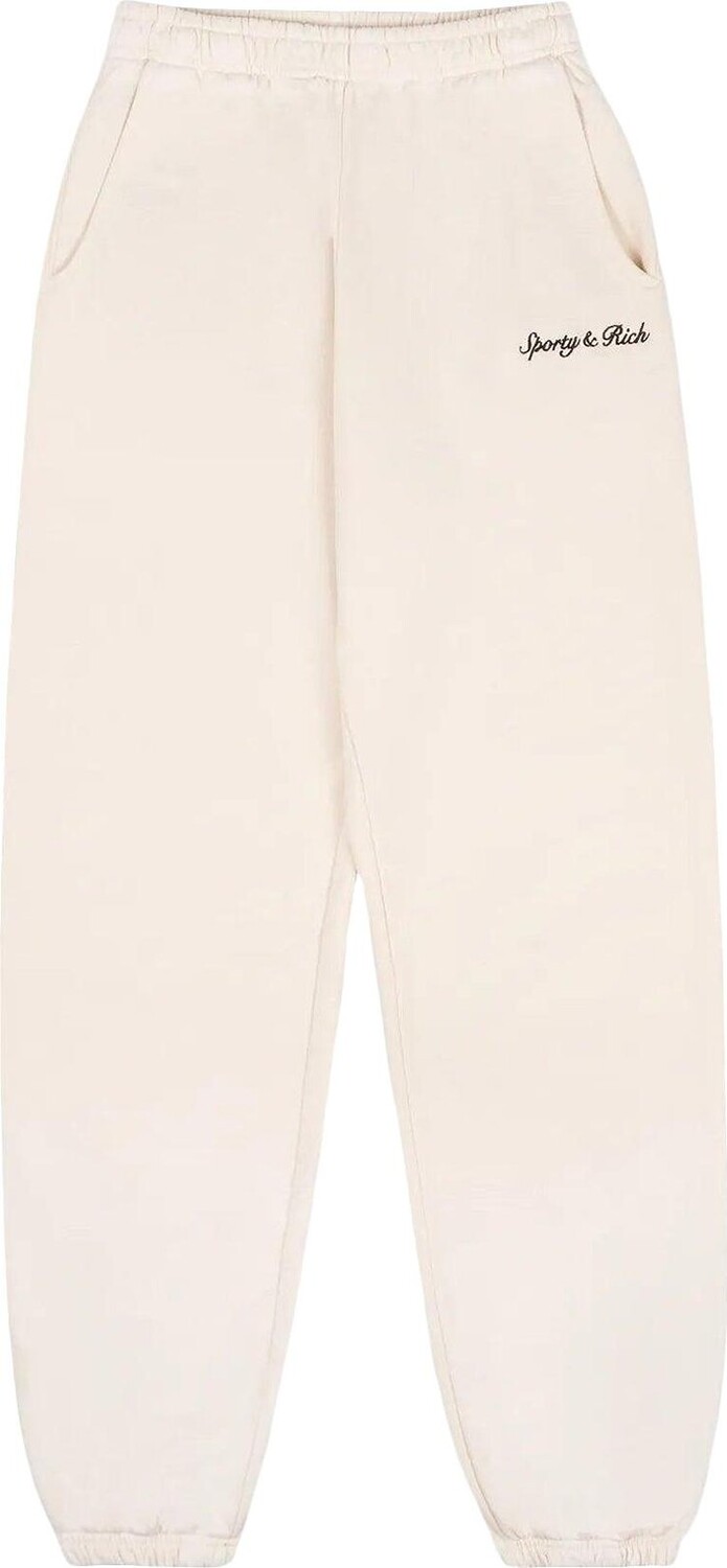 Спортивные брюки Sporty & Rich Syracuse Embroidered 'Cream', кремовый
Спортивные брюки Sporty & Rich Syracuse Embroidered 'Cream', кремовый
