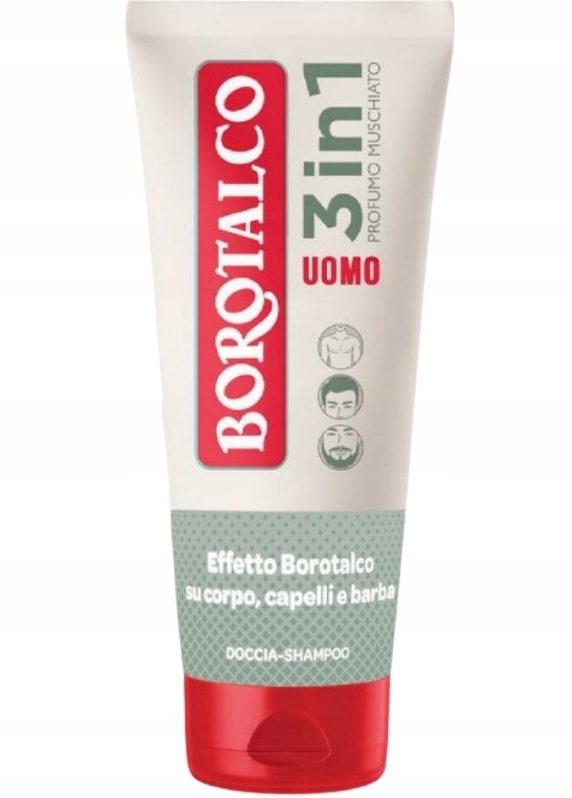 1x Мужской гель для душа BOROTALCO 3 в 1 Profumo Muschiato 200 мл 
1x Мужской гель для душа BOROTALCO 3 в 1 Profumo Muschiato 200 мл