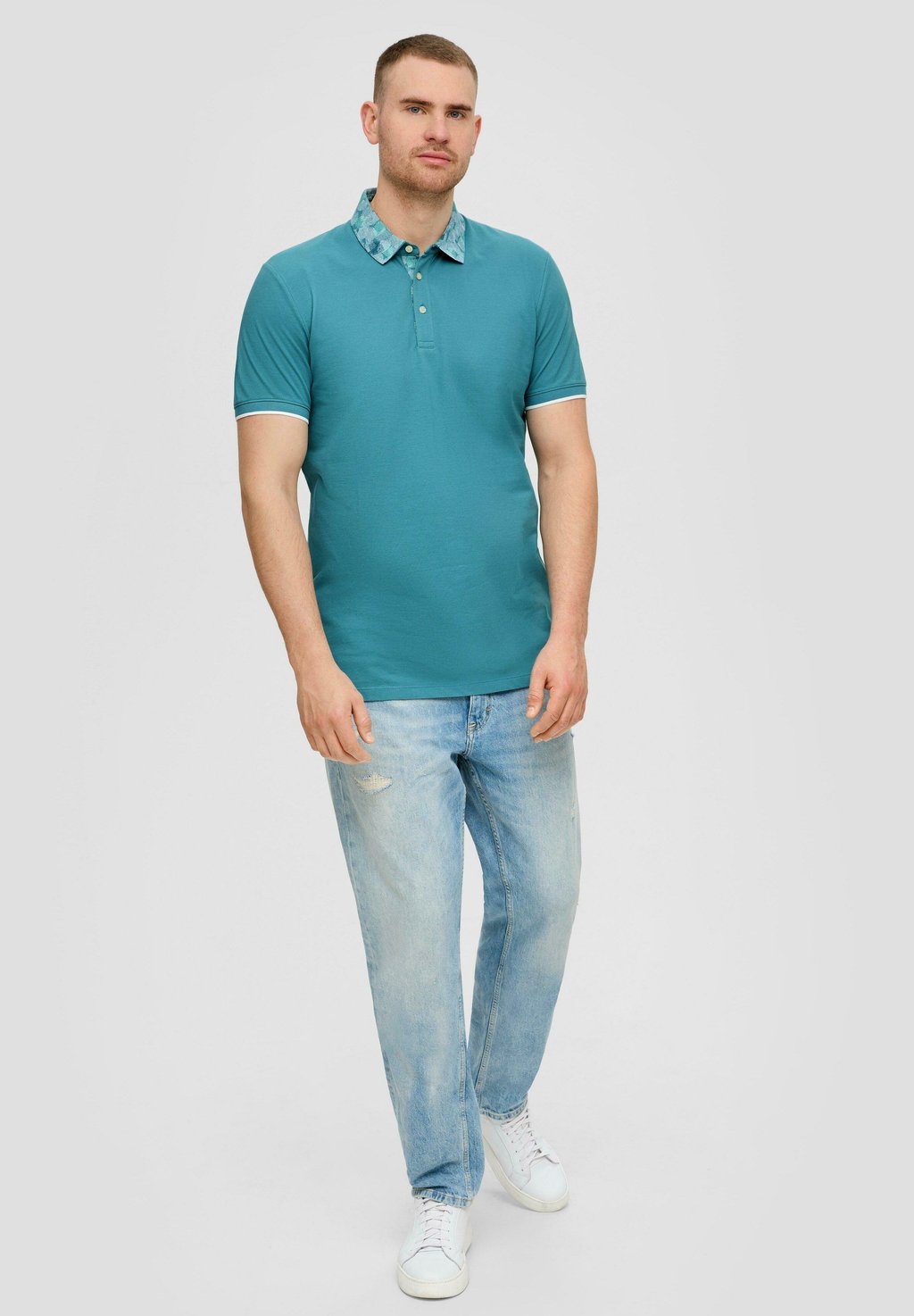 Рубашка поло s.Oliver, бирюзовый
Рубашка поло s.Oliver, бирюзовый