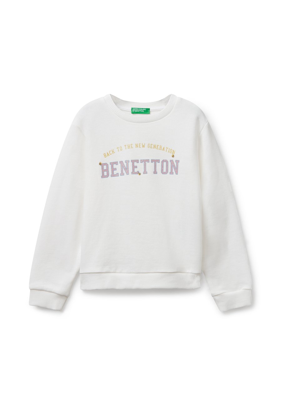 Толстовка United Colors of Benetton WITH GLITTERY, White
Толстовка United Colors of Benetton WITH GLITTERY, White