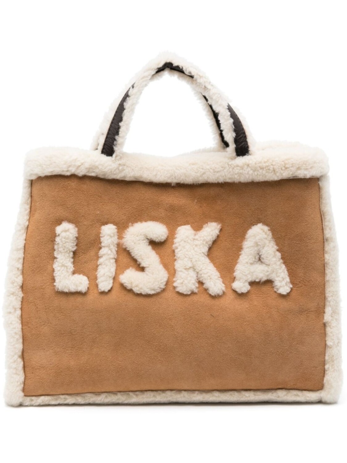 Сумка-тоут с логотипом Liska, коричневый
Сумка-тоут с логотипом Liska, коричневый