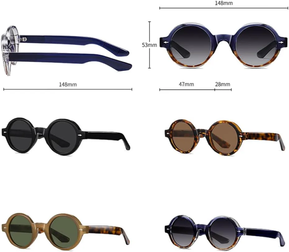 Мужские солнцезащитные очки MUTYNE в стиле ретро, круглые, модные, прозрачные, женские, роскошные, с заклепками, солнцезащитные очки UV400, Leopard Tea
Мужские солнцезащитные очки MUTYNE в стиле ретро, круглые, модные, прозрачные, женские, роскошные, с заклепками, солнцезащитные очки UV400, Leopard Tea