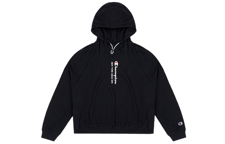 Прямая футболка с длинными рукавами женская черная Champion
Прямая футболка с длинными рукавами женская черная Champion