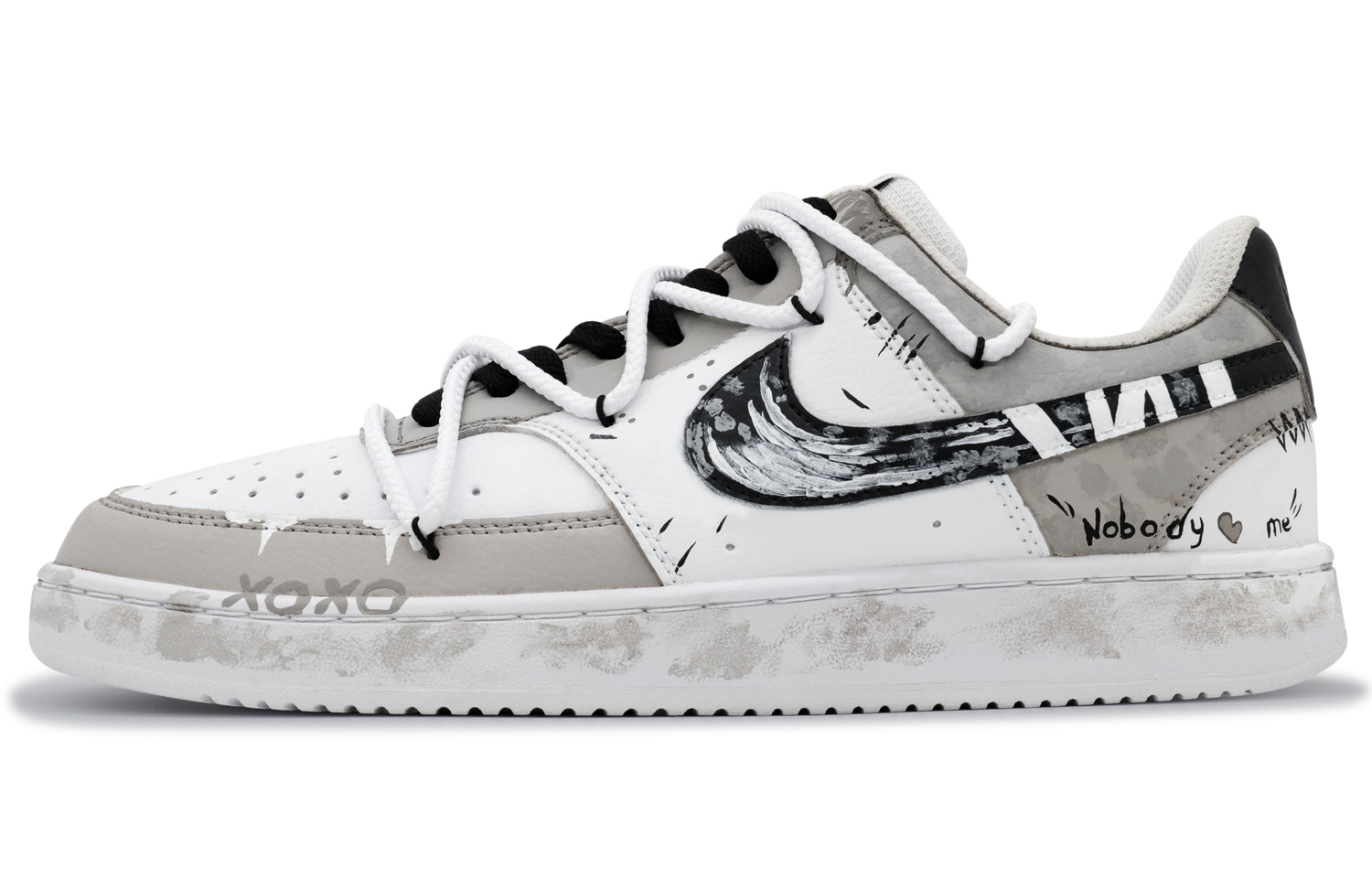 Court Vision 1 Ruins Abrasion Resistant Low top мужские скейтборд кроссовки Nike, серый
Court Vision 1 Ruins Abrasion Resistant Low top мужские скейтборд кроссовки Nike, серый