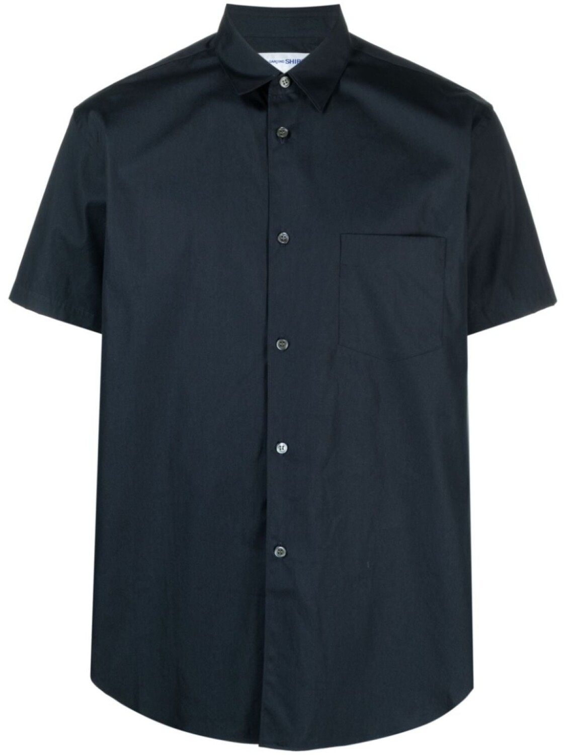 Рубашка с короткими рукавами Comme Des Garçons Shirt, синий 
Рубашка с короткими рукавами Comme Des Garçons Shirt, синий