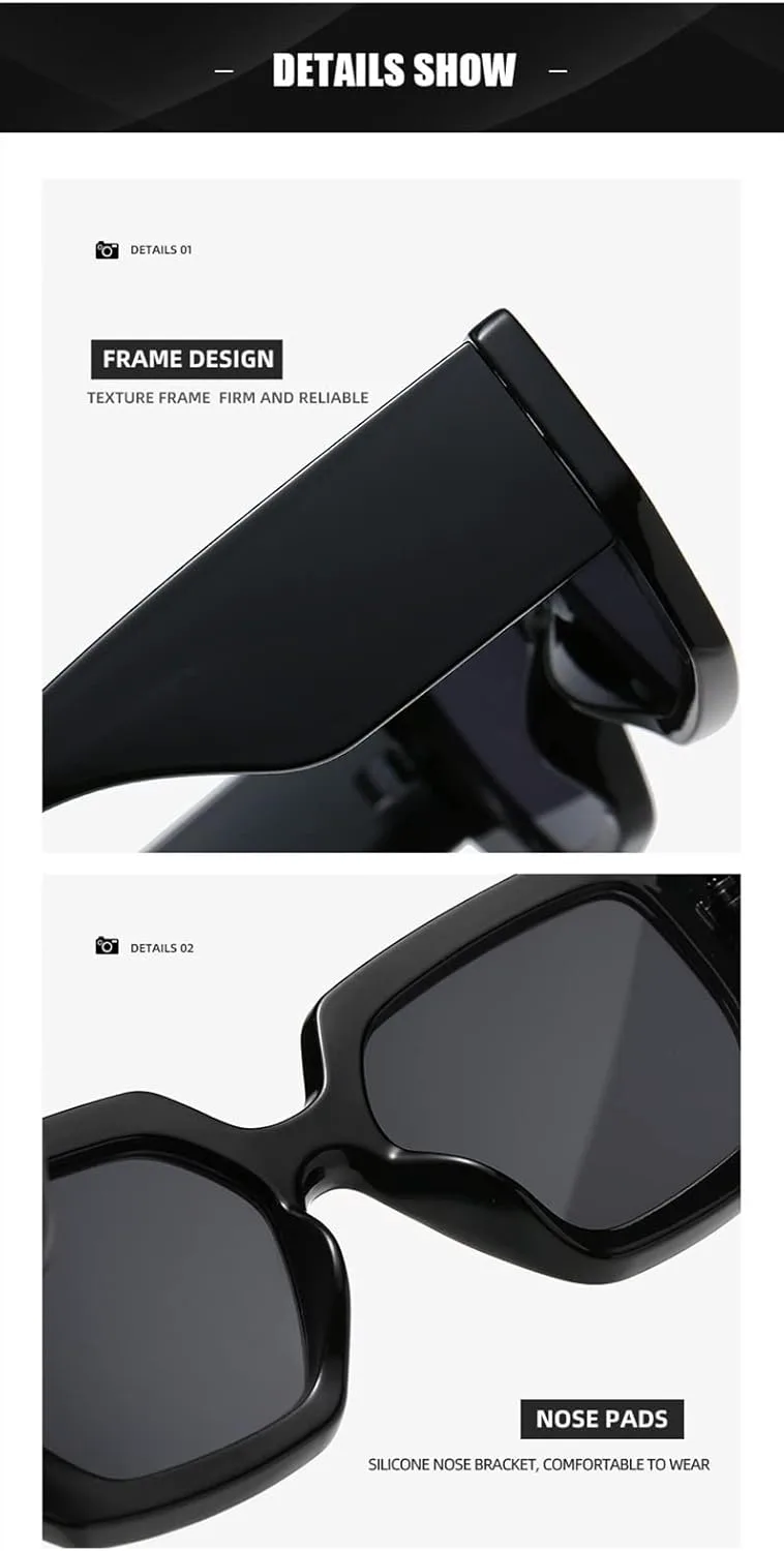 Солнцезащитные очки XINXIN в стиле ретро с квадратными линзами, очки для отдыха на природе, для мужчин и женщин, для уличной фотосъемки (Цвет: H, Размер: Средний), H
Солнцезащитные очки XINXIN в стиле ретро с квадратными линзами, очки для отдыха на природе, для мужчин и женщин, для уличной фотосъемки (Цвет: H, Размер: Средний), H