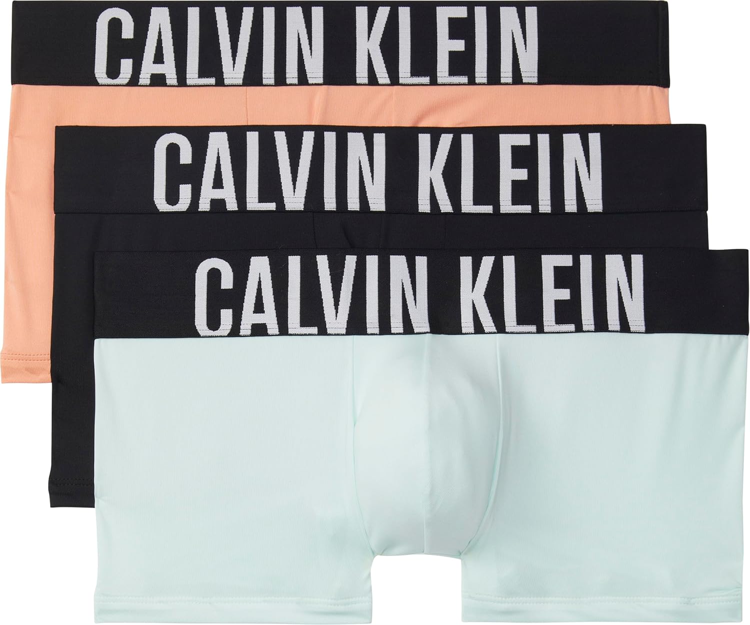 Комплект из 3-х мужских трусов-боксеров Calvin Klein Intense Power с низкой посадкой, Papaya Punch, Black, Moonlight Jade
Комплект из 3-х мужских трусов-боксеров Calvin Klein Intense Power с низкой посадкой, Papaya Punch, Black, Moonlight Jade