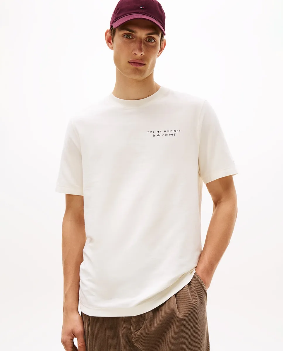 Мужская футболка с коротким рукавом и круглым вырезом Tommy Hilfiger, белый
Мужская футболка с коротким рукавом и круглым вырезом Tommy Hilfiger, белый