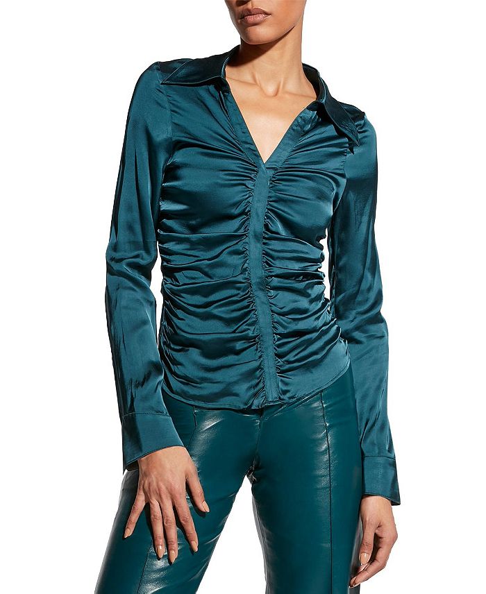 Блузка Грейсон AS by DF, зеленый
Блузка Грейсон AS by DF, зеленый