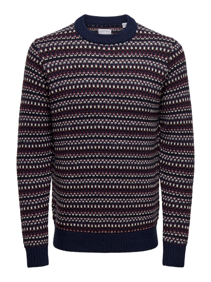 Свитер ONLY & SONS, темно-синий
Свитер ONLY & SONS, темно-синий