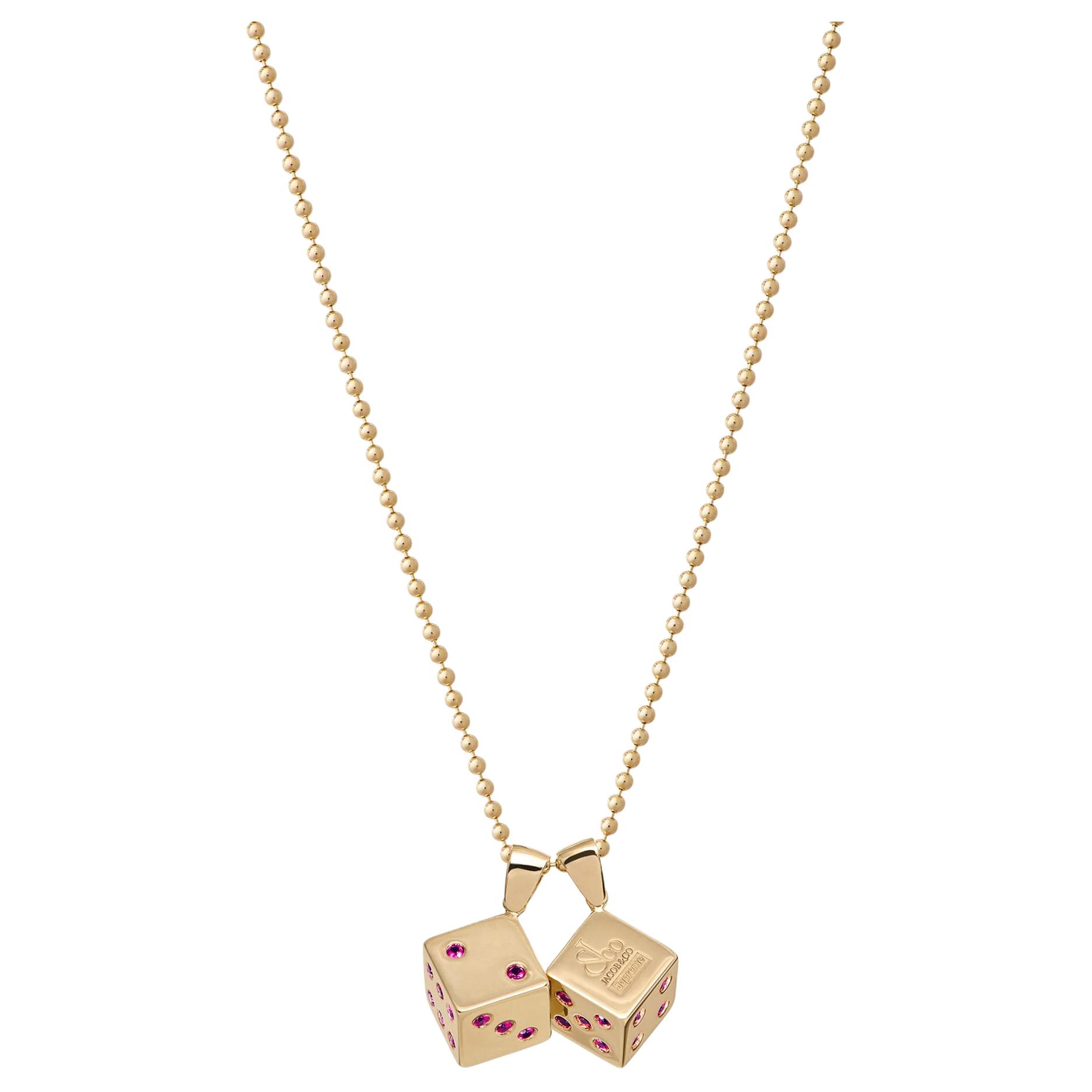 Supreme Jacob&Co ожерелье из 14-каратного золота Unisex Gold
Supreme Jacob&Co ожерелье из 14-каратного золота Unisex Gold