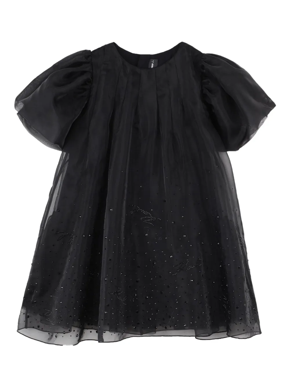 Декорированное платье с объемными рукавами KARL LAGERFELD KIDS, черный
Декорированное платье с объемными рукавами KARL LAGERFELD KIDS, черный