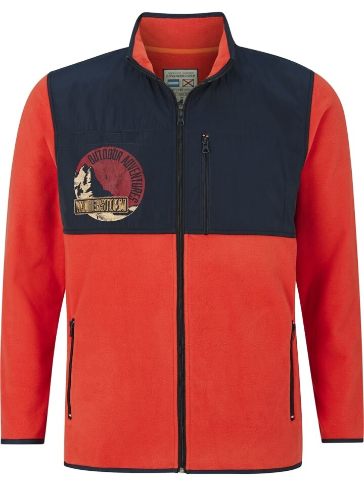 Флисовая куртка Jan Vanderstorm, оранжевый
Флисовая куртка Jan Vanderstorm, оранжевый