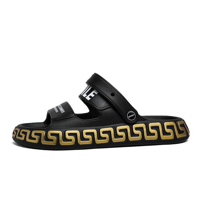 Тапочки-слайды EVA мужские LONGYING, Black Gold
Тапочки-слайды EVA мужские LONGYING, Black Gold