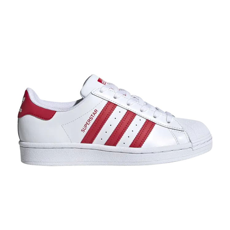 Кроссовки Adidas Superstar J, белый 
Кроссовки Adidas Superstar J, белый
