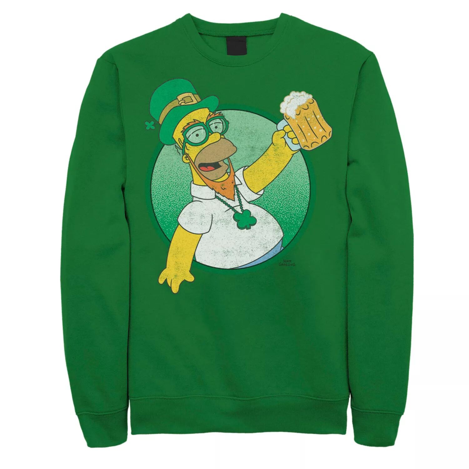Мужская толстовка ко Дню Святого Патрика с изображением Симпсонов Гомера Лепрекона Licensed Character
Мужская толстовка ко Дню Святого Патрика с изображением Симпсонов Гомера Лепрекона Licensed Character