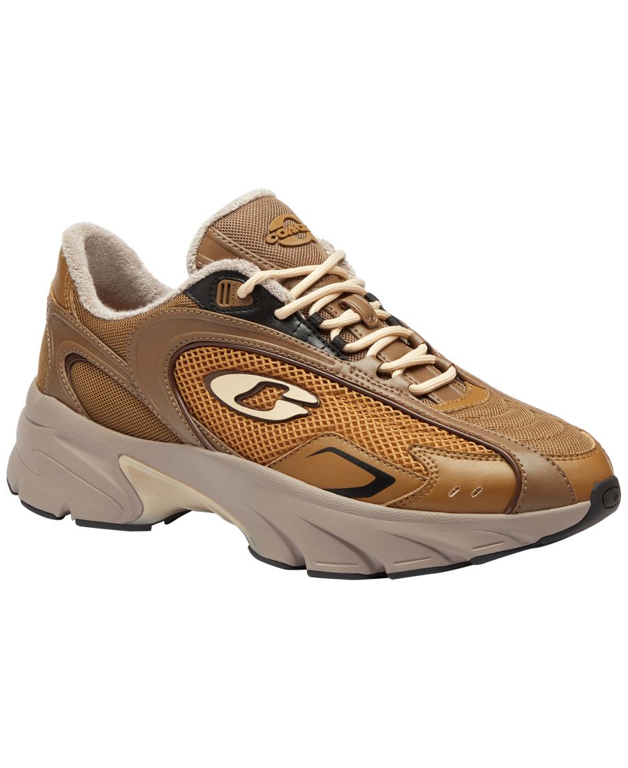 Мужские кроссовки Bolt Runner на шнуровке COACH, Brown
Мужские кроссовки Bolt Runner на шнуровке COACH, Brown
