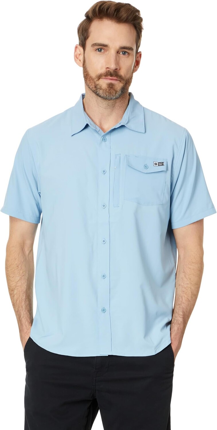 Рубашка Salty Crew Offshore Short Sleeve Tech Woven, цвет Marine Blue
Рубашка Salty Crew Offshore Short Sleeve Tech Woven, цвет Marine Blue