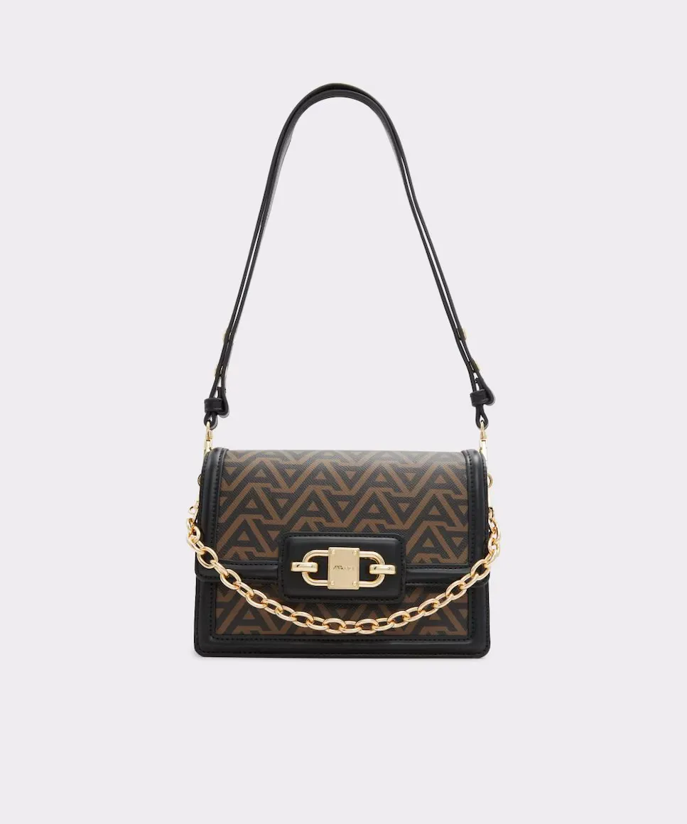 Сумка через плечо с магнитной застежкой Aldo, коричневый
Сумка через плечо с магнитной застежкой Aldo, коричневый