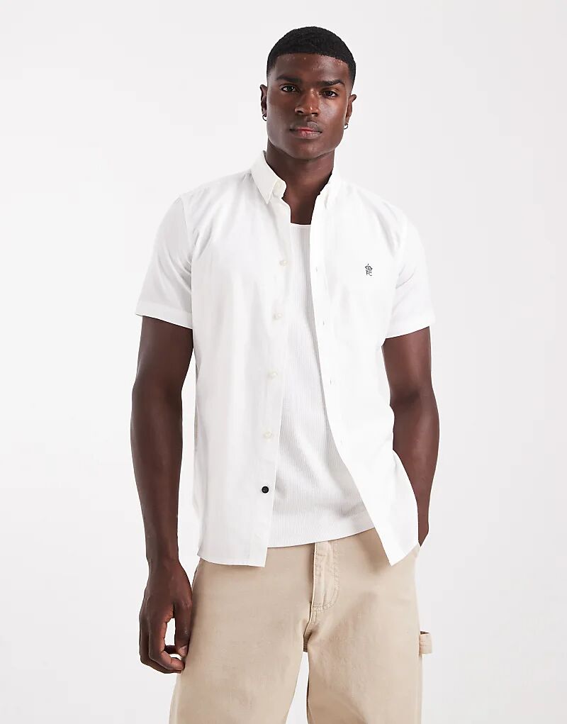 Рубашка оксфорд с короткими рукавами French Connection белого цвета
Рубашка оксфорд с короткими рукавами French Connection белого цвета