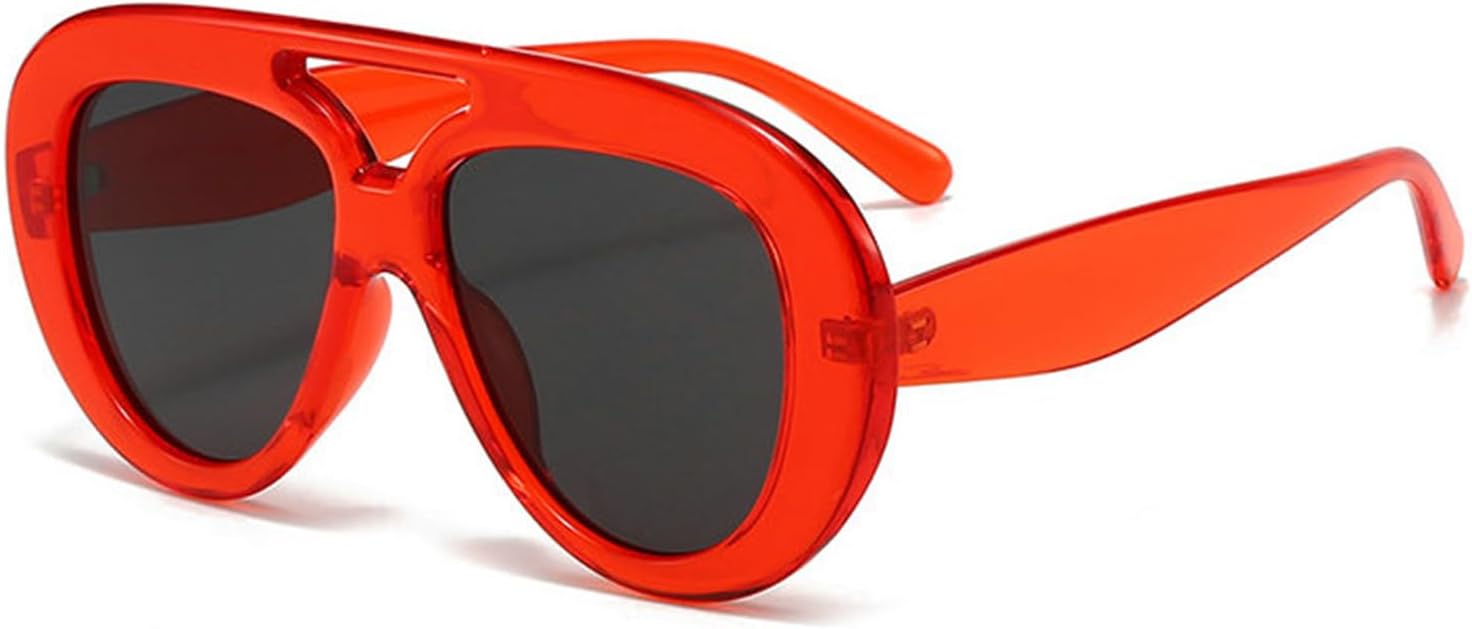 Солнцезащитные очки Willochra в винтажном овальном стиле для женщин и мужчин, в стиле «пилот», ретро, с двойной перемычкой, массивные, модные, с защитой от УФ-излучения UV400, C3
Солнцезащитные очки Willochra в винтажном овальном стиле для женщин и мужчин, в стиле «пилот», ретро, с двойной перемычкой, массивные, модные, с защитой от УФ-излучения UV400, C3