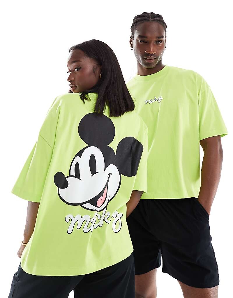 ASOS DESIGN - Disney - Светло-зеленая объемная футболка унисекс с принтом Микки Мауса
ASOS DESIGN - Disney - Светло-зеленая объемная футболка унисекс с принтом Микки Мауса