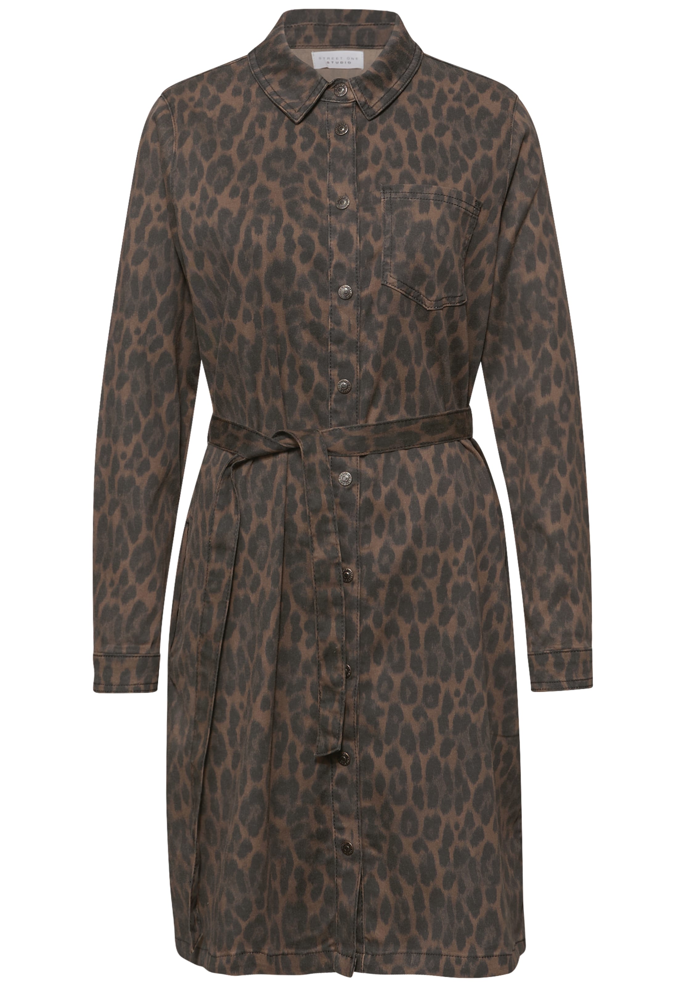 Street One Studio Платье-рубашка в коричневом, шоколадном цвете
Street One Studio Платье-рубашка в коричневом, шоколадном цвете