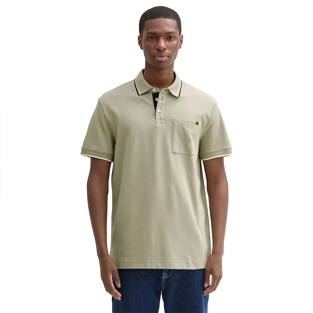 Поло Tom Tailor Basic Contrast, зеленый
Поло Tom Tailor Basic Contrast, зеленый