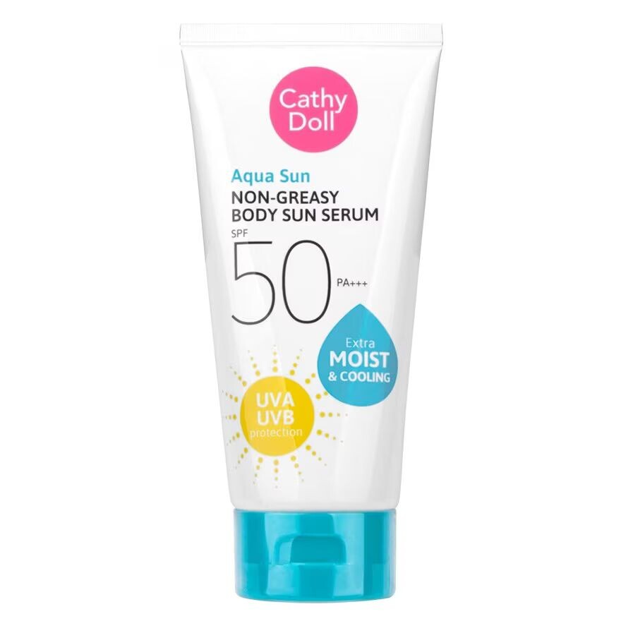 Cathy Doll Aqua Sun Нежирная солнцезащитная сыворотка для тела SPF50 PA+++ 138 мл, White
Cathy Doll Aqua Sun Нежирная солнцезащитная сыворотка для тела SPF50 PA+++ 138 мл, White