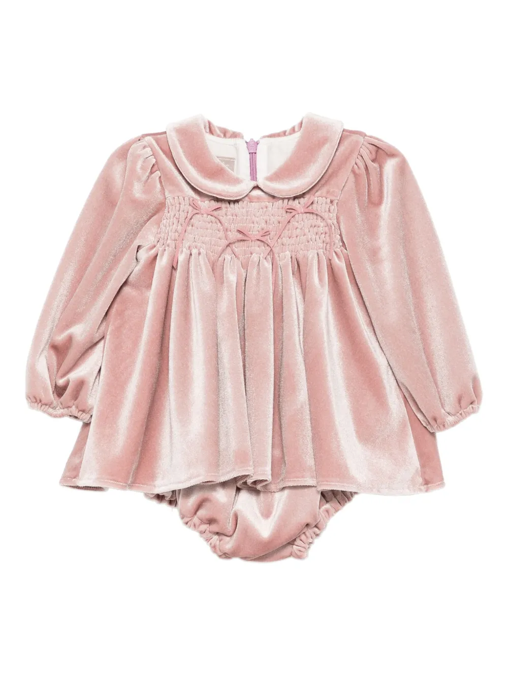 Платье с воротником Питер Пэн и сборками La Stupenderia, розовый
Платье с воротником Питер Пэн и сборками La Stupenderia, розовый