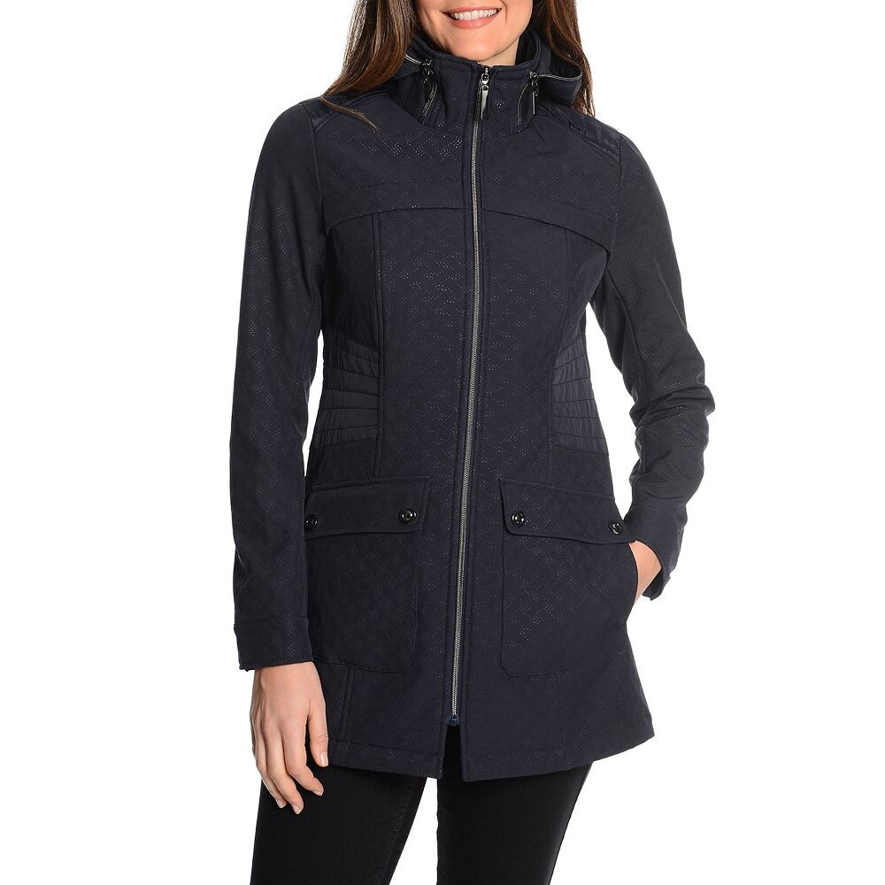 Женская текстурированная куртка Soft Shell Fleet Street, темно-синий
Женская текстурированная куртка Soft Shell Fleet Street, темно-синий