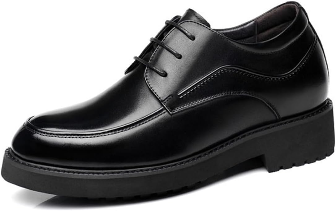 Классические мужские деловые туфли, незаметно увеличивающие рост, формальные туфли, шнурованные свадебные туфли Ukuboxbag, черный
Классические мужские деловые туфли, незаметно увеличивающие рост, формальные туфли, шнурованные свадебные туфли Ukuboxbag, черный