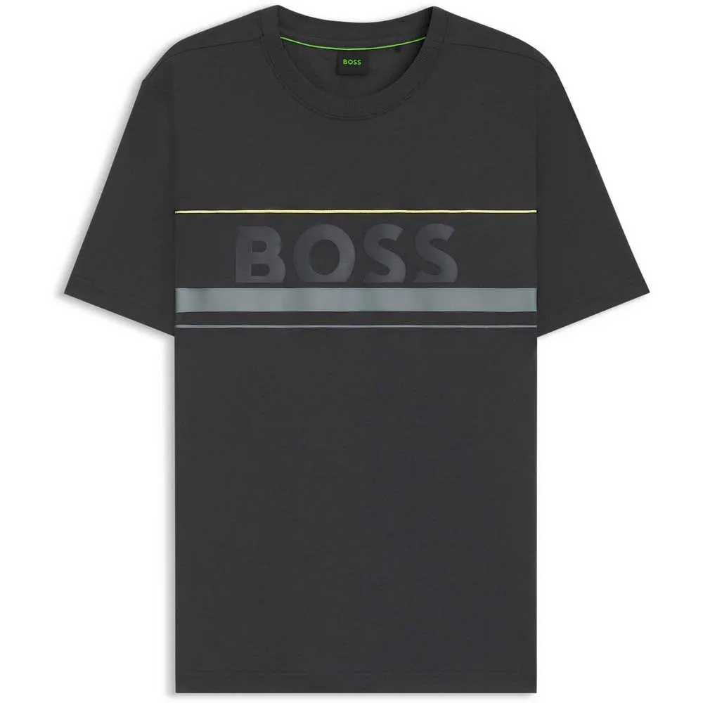 Футболка BOSS Iconic Zone 10274735 01, черный 
Футболка BOSS Iconic Zone 10274735 01, черный