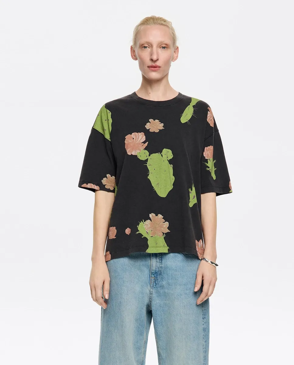 Женская футболка с принтом оверсайз Bimba y Lola, черный
Женская футболка с принтом оверсайз Bimba y Lola, черный