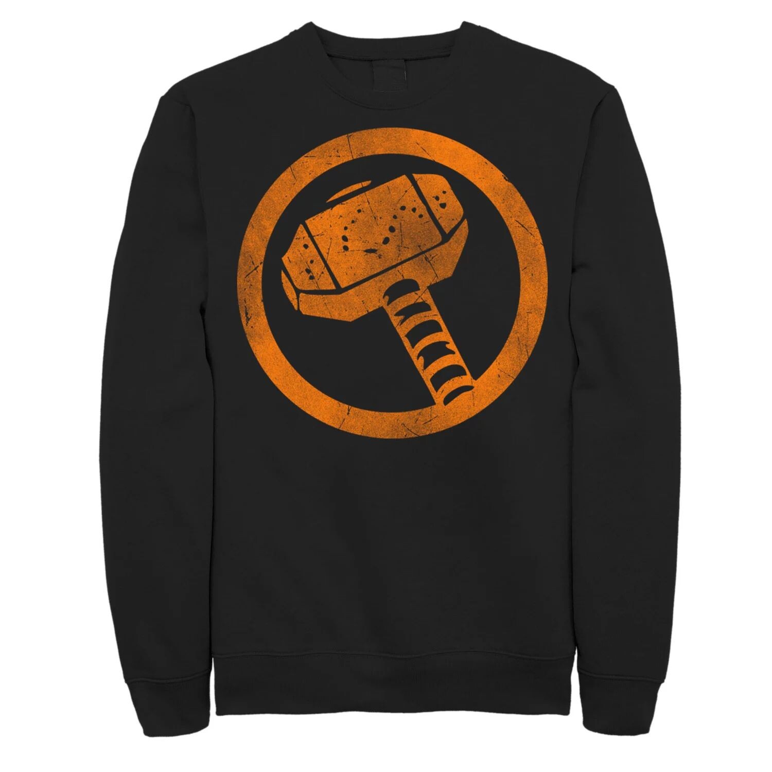 Мужской оранжевый свитшот с вырезом в тон и логотипом Thor Hammer Marvel
Мужской оранжевый свитшот с вырезом в тон и логотипом Thor Hammer Marvel