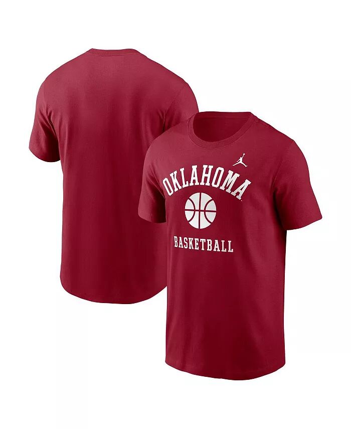 Мужская футболка с изображением баскетбольной команды Oklahoma Sooners цвета «кримсон» Jordan
Мужская футболка с изображением баскетбольной команды Oklahoma Sooners цвета «кримсон» Jordan