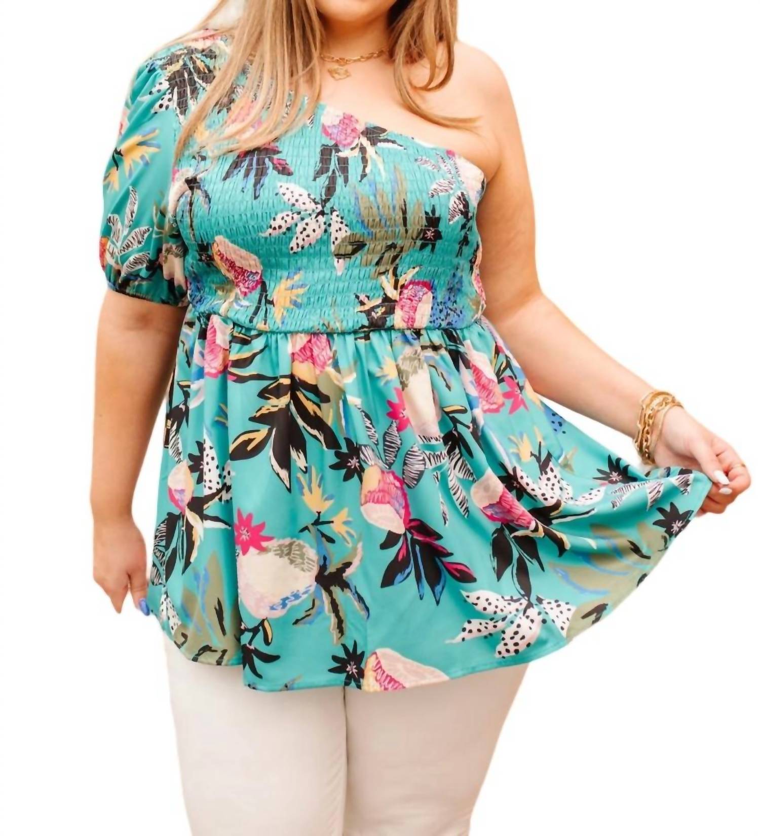 Блузка для однодневного путешествия в изумрудном цвете Jodifl, цвет emerald
Блузка для однодневного путешествия в изумрудном цвете Jodifl, цвет emerald