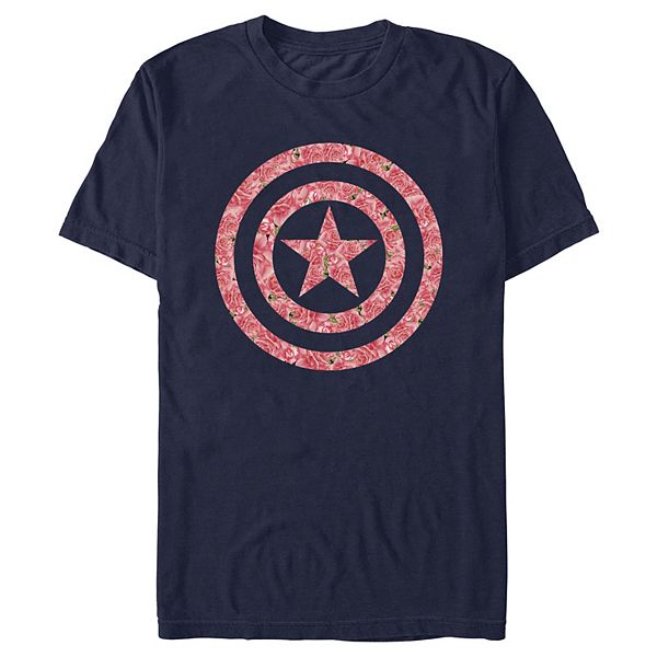 Футболка с принтом Captain America и розами Marvel
Футболка с принтом Captain America и розами Marvel